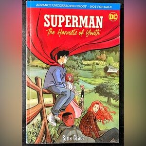 Superman: The Harvests of Youth Graphic Novel Comic Book Uncorrected Proof